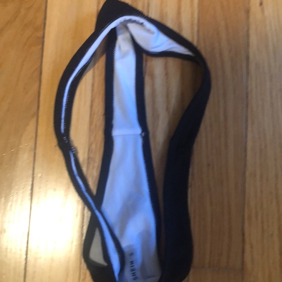 Women’s bikini red top by Meshki and black bottoms by Shein - Picture 7 of 13